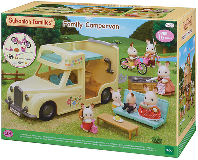 실바니안패밀리 패밀리 캠핑 벤 피규어세트 5454, 1세트