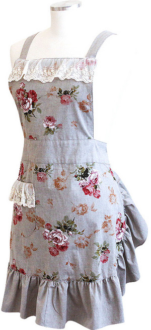 그린앤아트 글로리아 앞치마, 그레이, 1개