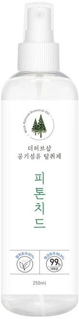 더허브샵 차량 섬유 탈취제 피톤치드 본품, 250ml, 1개 - 쿠팡
