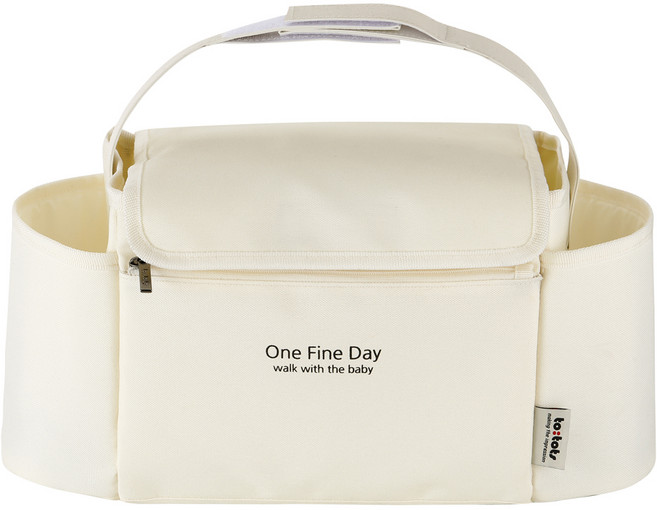 투토츠 다용도 유모차 정리함, 아이보리, 1개