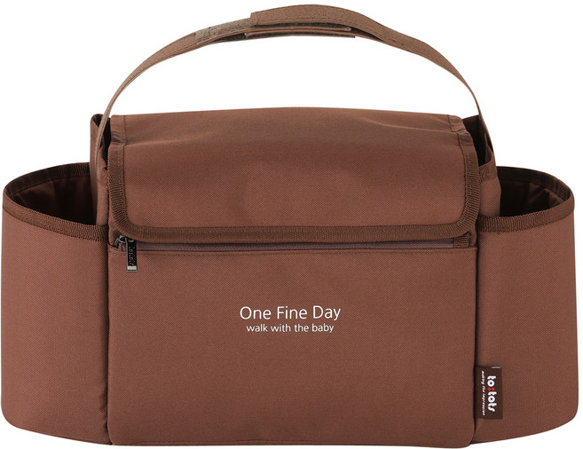 투토츠 다용도 유모차 정리함, 브라운, 1개