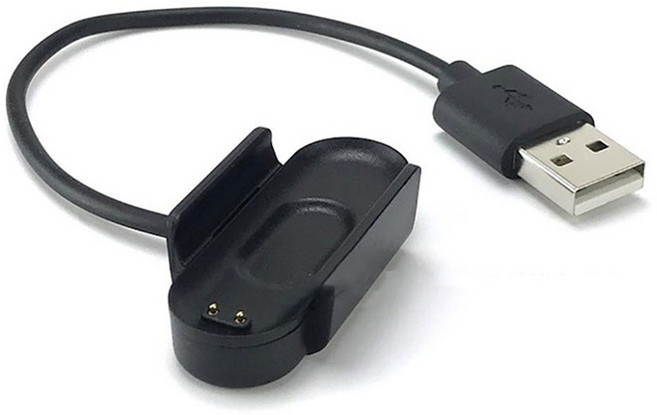 샤오미 미밴드 4 충전 케이블, 블랙, 1개