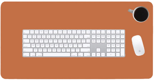 레더스 와이드 가죽 데스크매트, 카멜