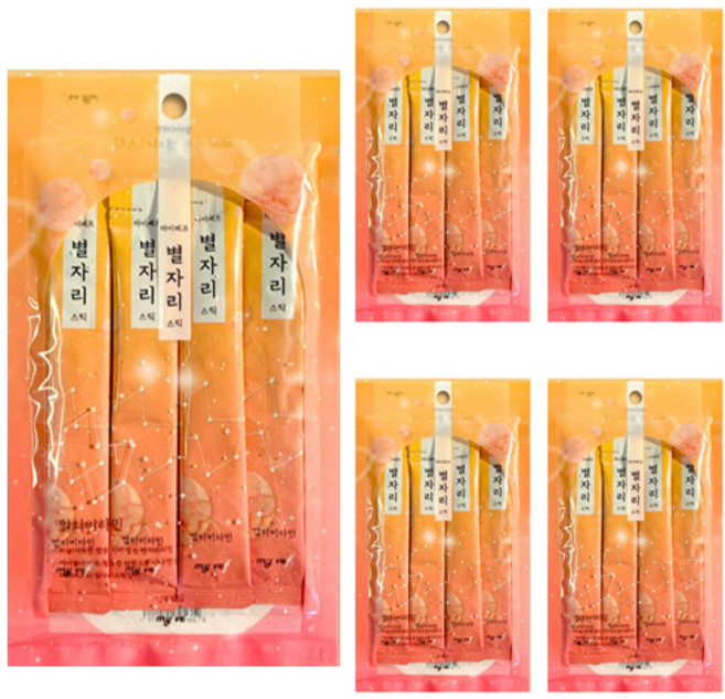 마이베프 반려동물 별자리스틱 영양제, 멀티비타민, 60g, 5개