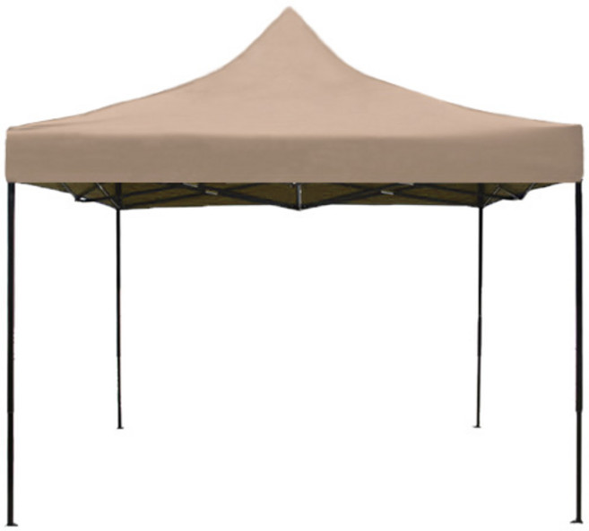 런웨이브 캐노피 방수 천막지붕 + 프레임 세트, 베이지