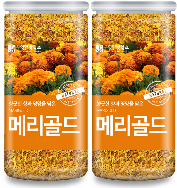 부영한방약초 메리골드 금잔화 꽃차, 30g, 1개입, 2개