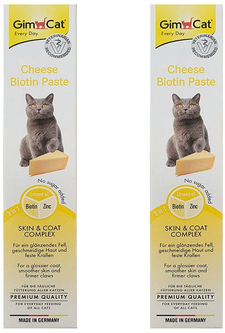 짐캣 고양이 페이스트 영양제, 100g, 피부/피모, 2개