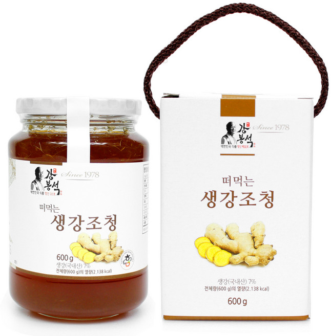 강봉석 명인생강조청, 600g, 1개