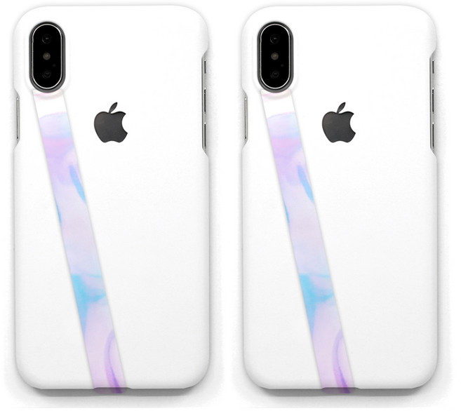 디젠트 휴대폰 핑거스트랩, TPU 오로라, 2개