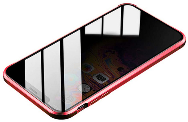 누아트 마그네틱 글라스 풀커버 휴대폰 케이스