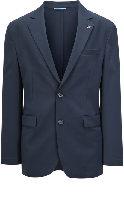 블루라운지마에스트로 조직물 셋업 자켓