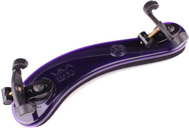 VivaFlex 비바 라 뮤지카 어거스틴 바이올린 투명 어깨 받침 1/10-1/32, 퍼플, 1개