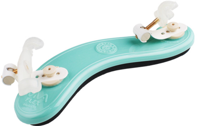 비바라뮤지카 Augustin Viva Flex 파스텔 바이올린 어깨받침 1/4~1/8, 민트, 1개