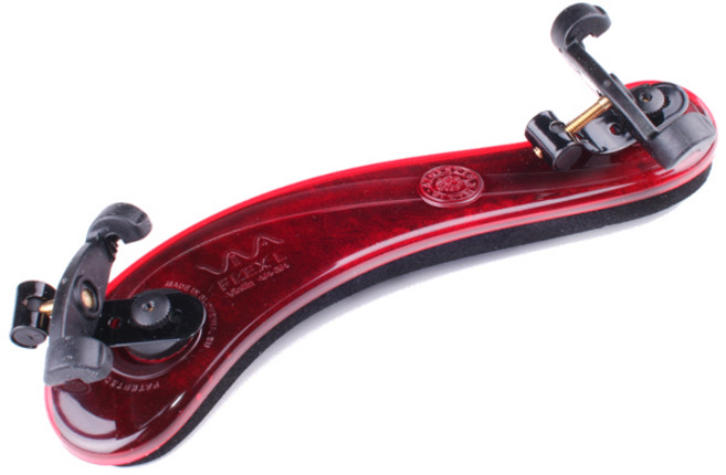 비바라뮤지카 Augustin Viva Flex 투명 바이올린 어깨받침 1/4~1/8, 레드, 1개