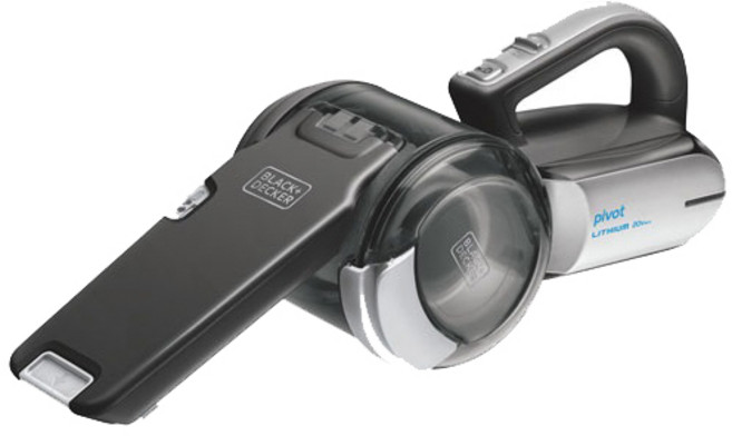 블랙앤데커 호루라기 무선 핸디형청소기, 블랙, PV1820BK