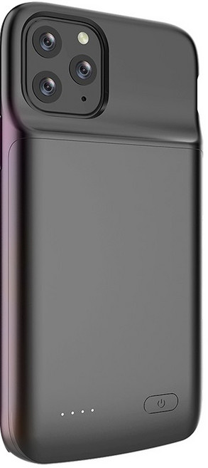 아이폰11 Pro 케이스형 보조배터리 4800mAh, XDL-632M, 블랙