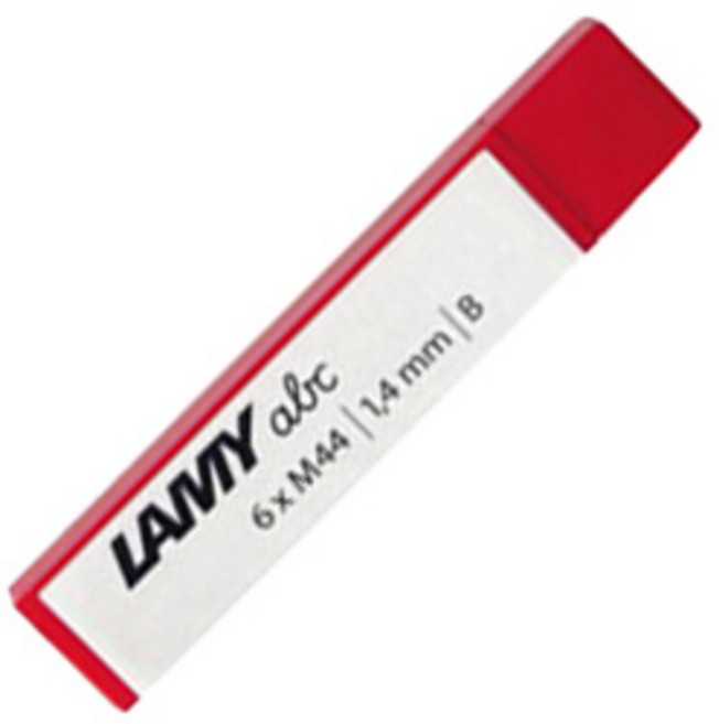 LAMY ABC용 샤프심 B, 1.4mm, 6개