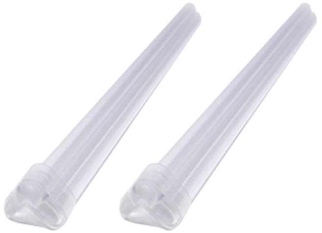 문인테크 모서리보호대 + 마감캡 25mm x 1.2m, 투명, 2세트