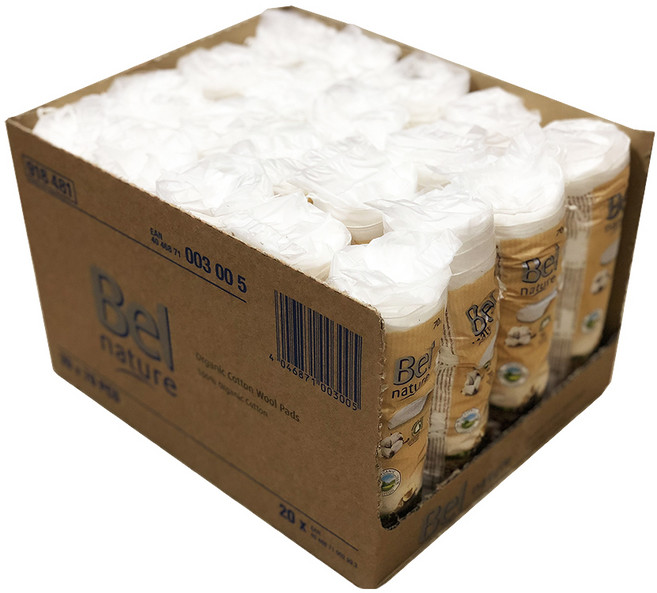 벨네이처 유기농 화장솜 원형, 70개입, 20개