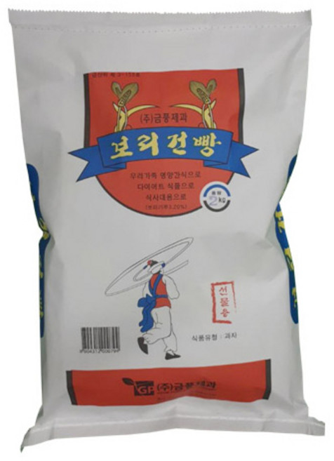 금풍제과 보리건빵, 1개, 2kg