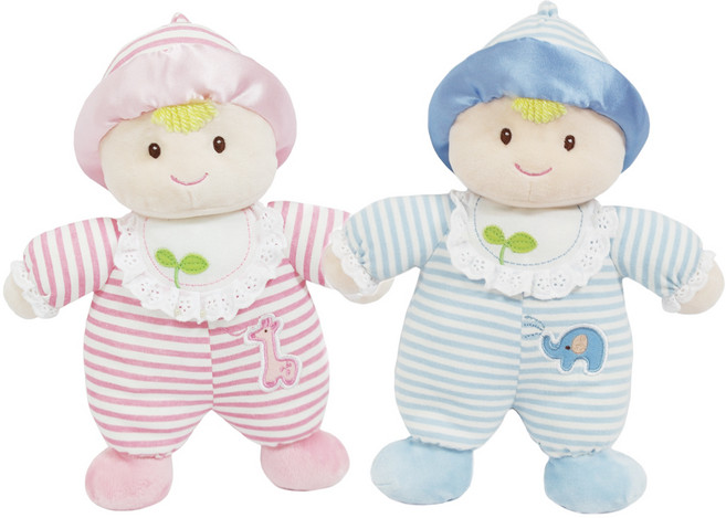 유아 인형 와플 세트, 28cm, 혼합색상, 1개