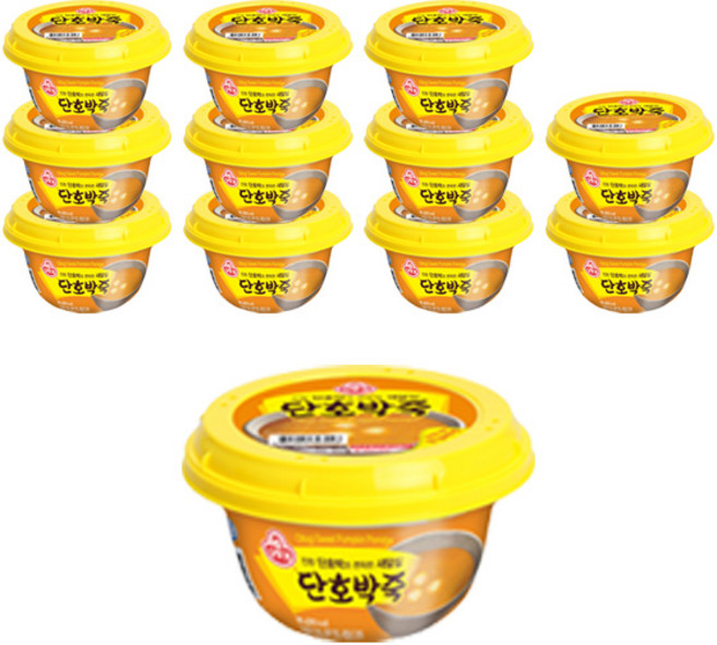 오뚜기 단호박죽, 285g, 12개