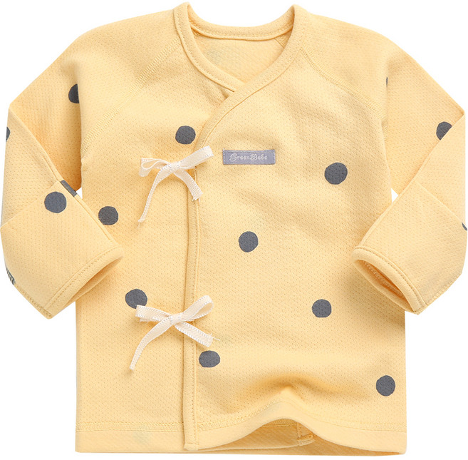 그린베베 신생아용 버블캣 양면 배냇저고리