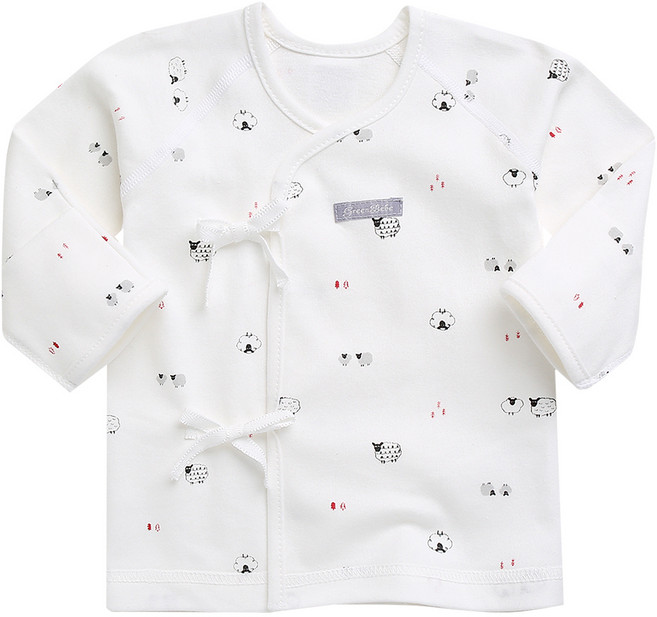 그린베베 신생아용 래미 양면 배냇저고리