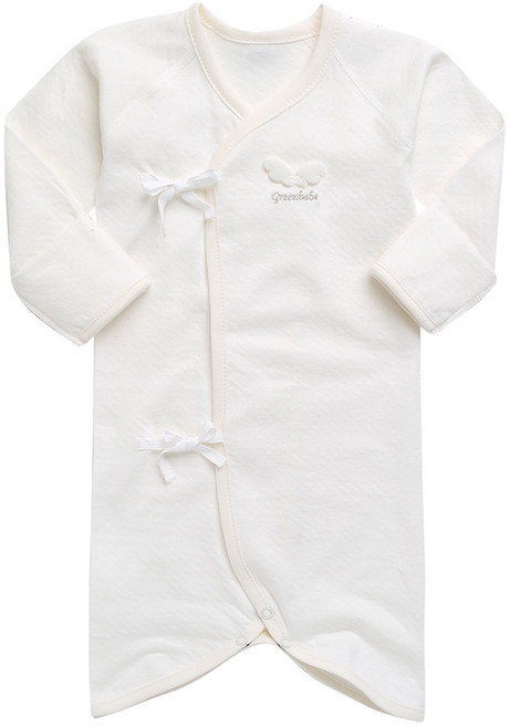 그린베베 신생아용 엔젤 양면 배냇가운