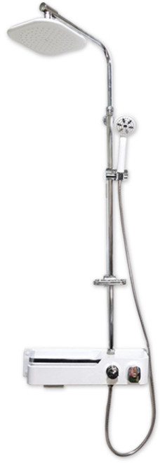 해바라기 선반형 샤워기 화이트 H5200, 1개, 1개