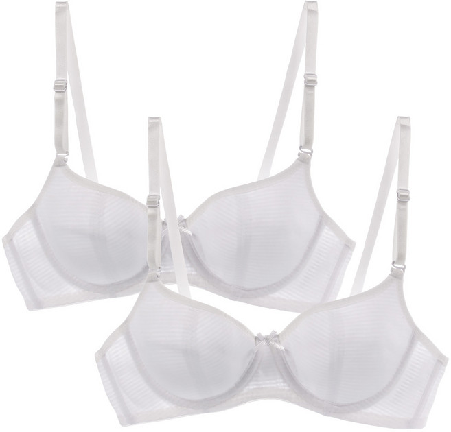 스콕스 3단계 자가드쿨 주니어 학생 브라 GSB-1732 2p