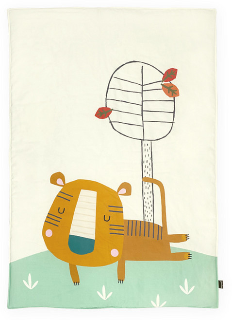 모달 낮잠이불 베이비 4계절용 베이비 75 x 105 cm, 호라