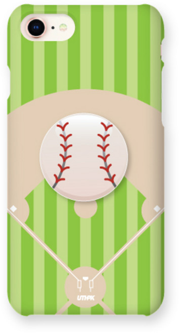 유스픽 깜찍 감성 디자인 그립 스마트폰 톡 휴대폰 하드케이스