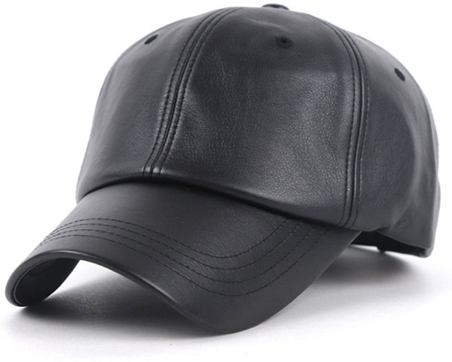 아이엠캡 베이직 레더 빅사이즈 볼캡