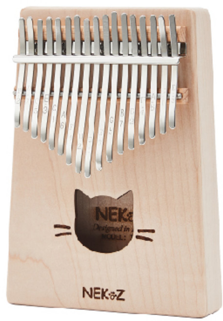 네코즈 칼림바 17P 메이플, 1개