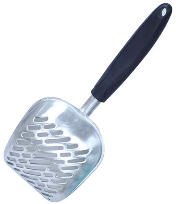 고양이 스텐 모래삽, 네이비, 1개