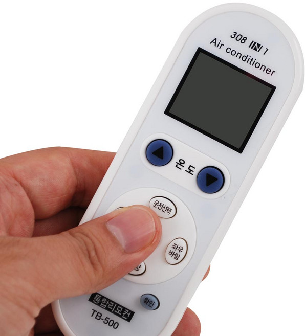 다와 LG/삼성 무설정 에어컨 통합 리모컨, TB-500, 1개