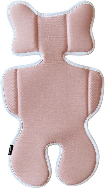 마롤로뜨 코튼 에어라이너 유모차 쿨시트, 무지 핑크, 1개