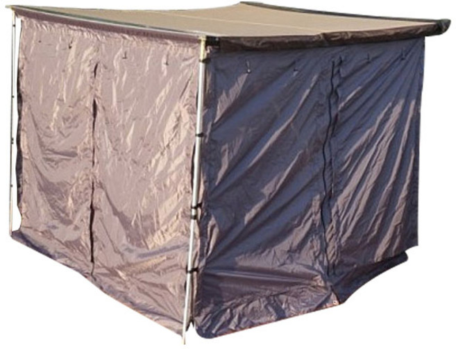 알래스카블랙 차량용 사이드 어닝룸 텐트 250 x 300 cm, 베이지, 1세트