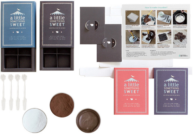 Something 파베 초콜릿 만들기 세트, 10종, 1세트