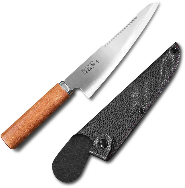 GGOMI 소웅별작 사시미칼 로고 랜덤 발송 + 칼집, 혼합색상, 1개