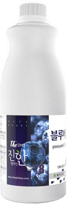 웰파인 더 진한 블루베리스무디, 1.8kg, 1개