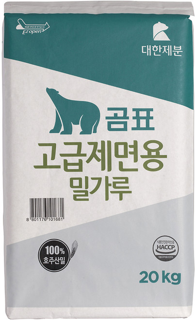 곰표 고급제면용 밀가루, 20kg, 1개