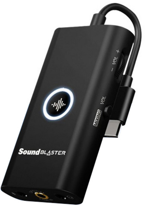 크리에이티브 블라스터 G3 사운드 카드 외장형, SB1830