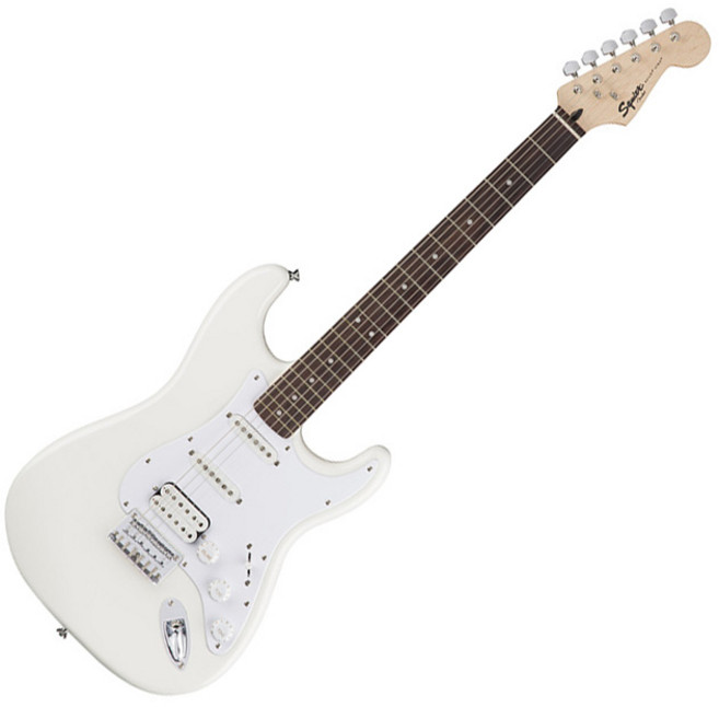 스콰이어 BULLET STRAT HSS HT Indian laurel 일렉기타, ARCTIC WHITE, 1개