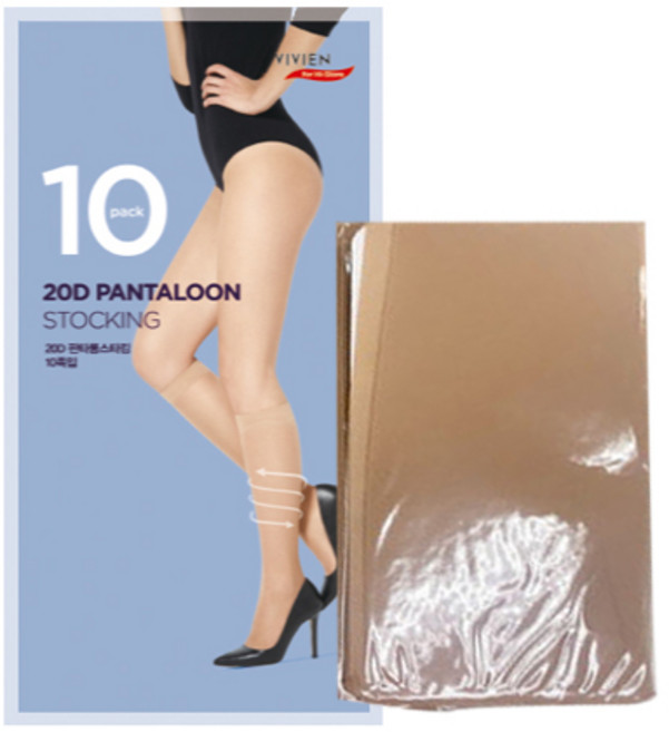 비비안 판타롱 스타킹 20D 10족