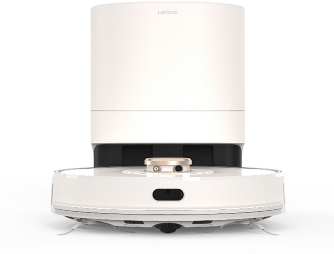 레노버 프리미엄 로봇청소기 클린스테이션 LR1 + 충전기 MS1, LR1(본품),MS1(충전기), 화이트 + 삼페인골드