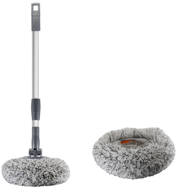 엑스핏 워시앤케어 세차 밀대걸레 + 리필 패드 세트, 1세트