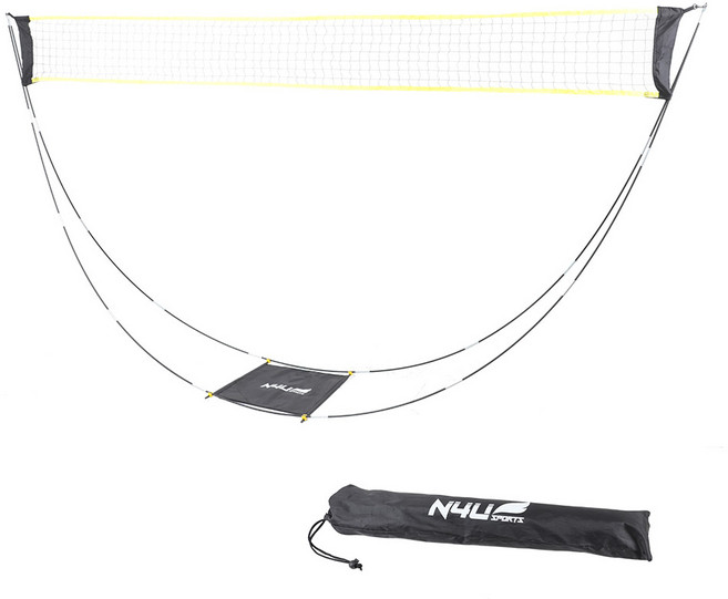 엔포유 배드민턴 휴대용 네트 N4U-B100, 혼합색상, 1개