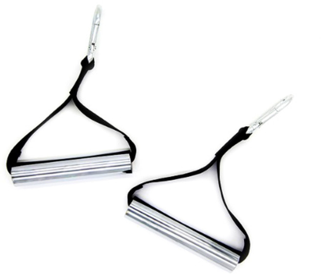 건강한형제들 홈트레이닝 밴드그립 2p, 블랙